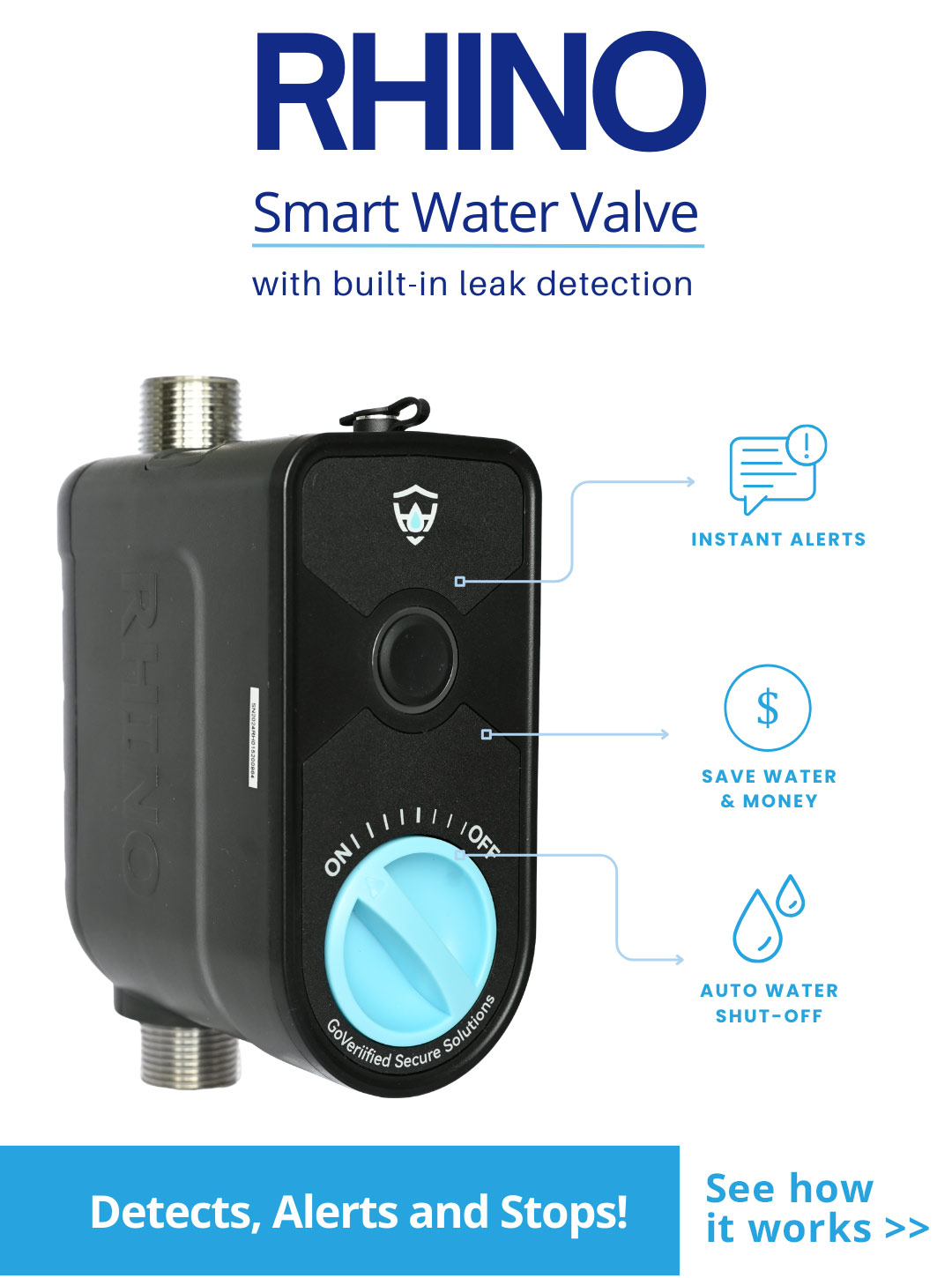 RHINO Smart Water Valve
